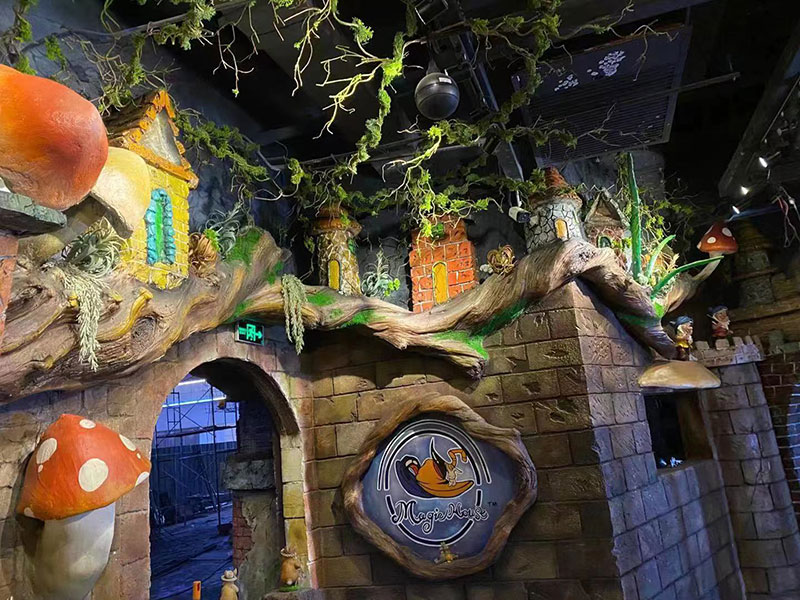 大型亚洲麻豆视频黄色在线假山效果图