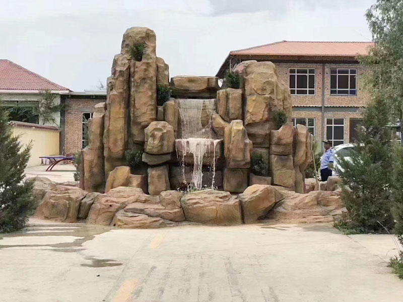 人造亚洲麻豆视频黄色在线假山